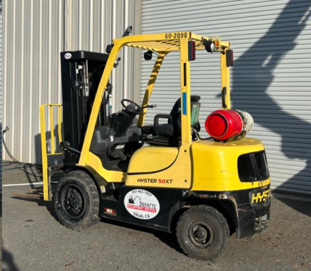 Used Equipment Sales 2017 Hyster H50XT- 5000  Pneu Forklift in Ukiah CA