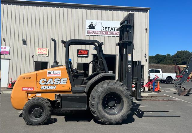 Used Equipment Sales 8000  RT Straight Mast Forklift in Ukiah CA